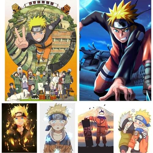 Japanese Anime Posters and Prints Wall Art Decoration Canvas Painting Wall Poster Kids Room Cuadros Mural Home Decor Gift