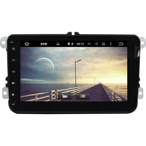 8" 2 Din 8 Core Android 10.0 Car Radio 2+16GB 4+32GB 4+64GB For SKODA Octavia II III FABIA Multimedia Player Audio Stereo DSP