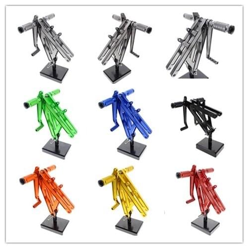 Motorcycle Bumper Chassis Accessory Elevate Foot Pedal Bar Brake Boom For Honda RS125 GP125 1995-2013 01 02 03 04 05 06 07 08