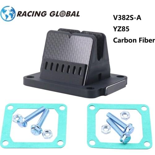 ALCON-YZ85 Motorcycle Carbon Fiber Reed Valve Kit System Assemblies For VForce3 V382S-A For Yamaha YZ85 2002-2019