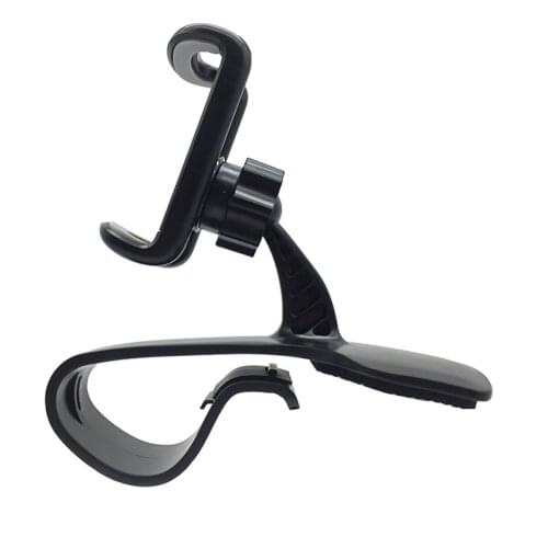 SOONHUA Adjustable Angle Car HUD Dashboard Mount Phone Holder Universal Anti Slip Silica Gel Stand Bracket For Mobile Phone GPS