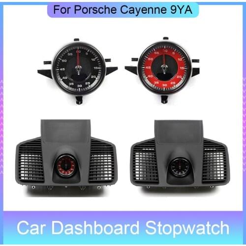 For Porsche Cayenne 9YA 2018-2020 Car Dashboard Stopwatch Decoration Clock Time