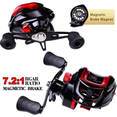 Baitcasting Reel 10kg Max Drag Reel Fishing 7.2:1 Gear Ratio Reel Freshwater High Speed Spare Spool Fishing Reel Tools n