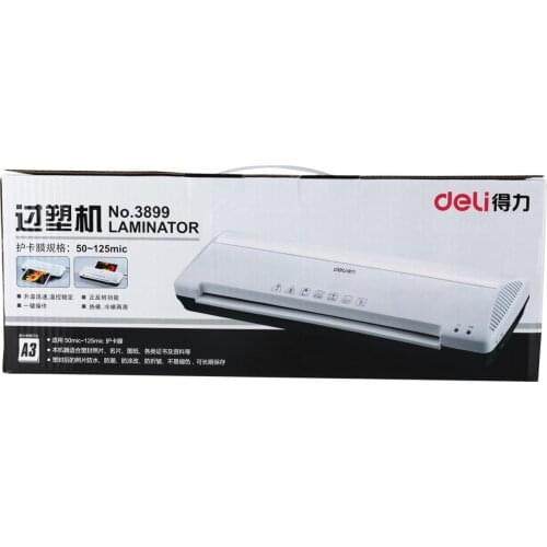 Plastic packaging machine 3899 white a3 photo plastic machine laminating machine Office supplies household educational equipment