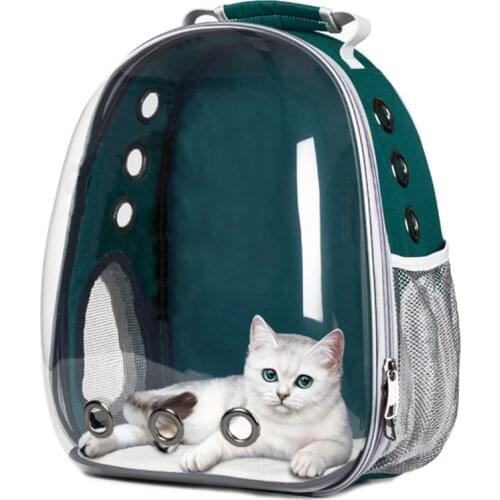 High Quality Transparent Bubble Recycled Outdoor Travel Space Capsule Astronaut Breathable Dog Cat Pet Carrier Backpack