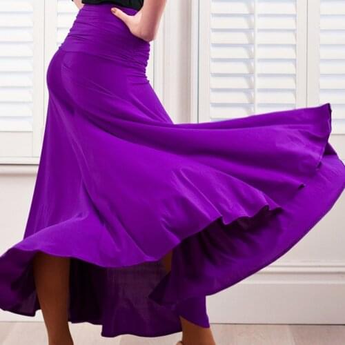 Modern Dance costumes flamenco skirts ballroom skirts latin salsa waltz tango ballroom dance dress skirt dance wear practise