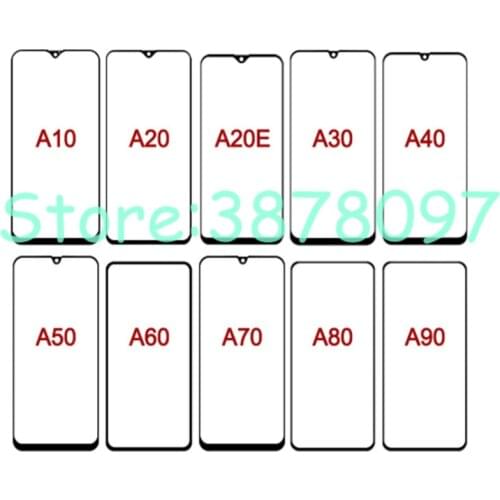 For Samsung Galaxy A10 A20 A20E A30 A40 A50 A60 A70 A80 A90 M20 M30 LCD display Touch Screen Front Outer Glass Panel