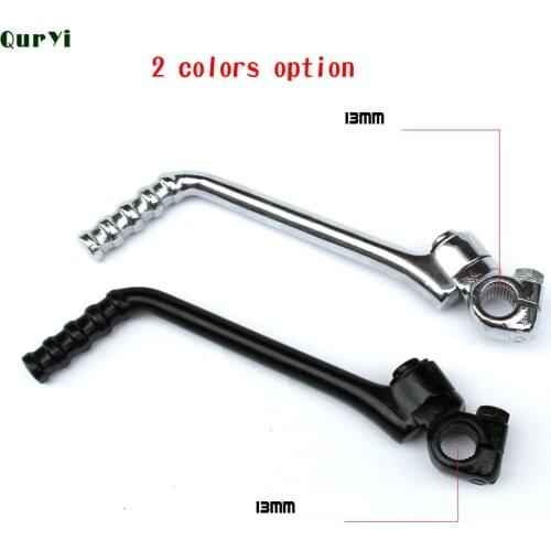 13mm Buraco Motorcycle Kick Starter Lever Start Pedal For 50 70 90 110 125 140 150 160 CC Kayo Ssr Sdg Bse Sujeira Dirt Pit Bike