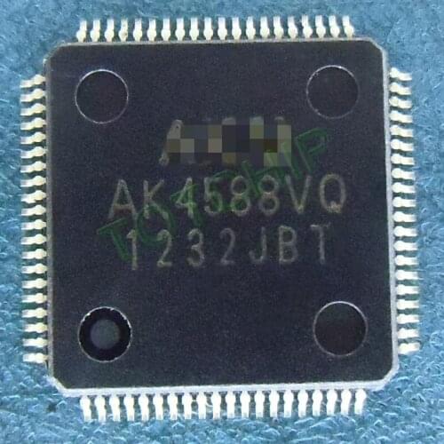 1pcs AK4588VQ QFP100 Multi-channel audio codec 2\8