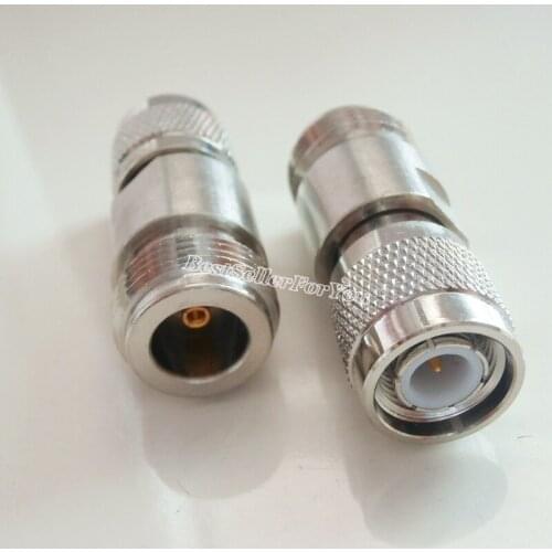 1X N female jack to TNC male plug Straight RF Connector Adapter new
