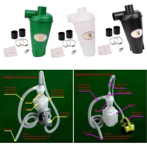Cyclone Dust Collector Filter Turbocharged Cyclone Without Flange Base Set Tool