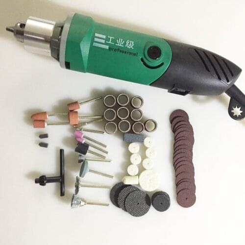 Woodworking Power Tools Polishing Cutting Dremel Style 480W Mini Electric Drill Engraver With 6 Position Variable Speed Rotary