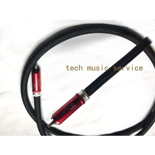 Hifi tech music service-USE Perfect surface silver（PPS）wire with Mundorf Rhodium RCA Digital RCA cable