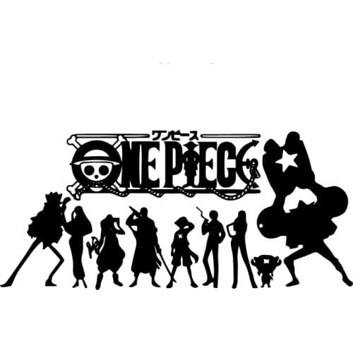 Fashion One Piece Stickers On The Car For Truck Window Bumper Auto Suv Door Laptop Kayak Vinyl Decal