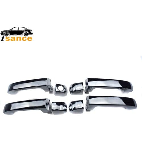 ISANCE NEW Chrome Exterior Door Handle Front Rear Left Right For Hyundai Veracruz Ix55 2007-2012 3.8L 826513J010,82651-3J010