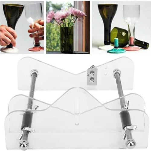 Acrylic+Alloy Steel 20-230mm Wine Bottle Cutter Hand Made Cutting Machine Durable DIY Cut Tools