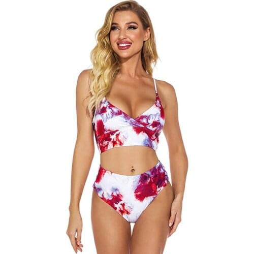 Sexy High Waist Bikini Set 2021 New Push Up Swimsuit Women Swimwear Female High Cut Bathing Suit Mujer Beach Wear Biquini Bather