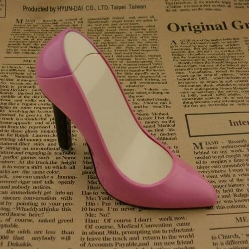 High Heels Creative Personality Ladies Open Flame Lighter and Smoking Set Smoking Accessories for Weed Cute for Girls Lighter