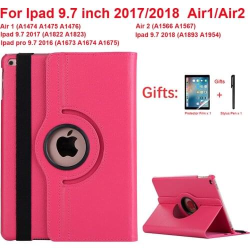 360 Rotation Coque For iPad 2017 2018 9.7 5th 6th Air 1 Air 2 Case Magnetic Smart Auto Sleep Stand Cover for iPad 2018 360 Case