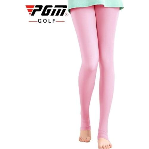 Womens Golf Ice Sunscreen Leggings Female Super Light Breathable Ankle Leggings Women Cool Tennis Step On Foot Socks AA51862