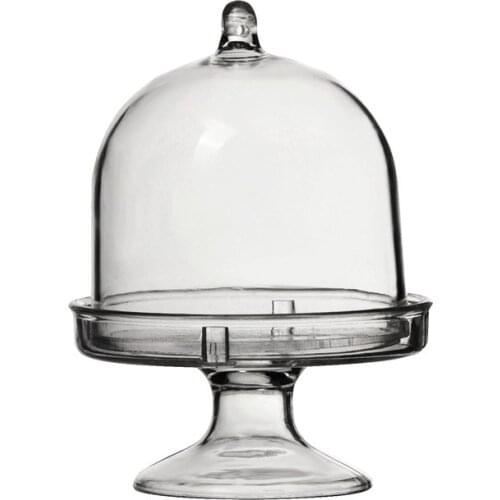 12pcs Mini Cake Stand Chocolate Cupcake Candy Display Plate for Birthday Wedding Party Supplies