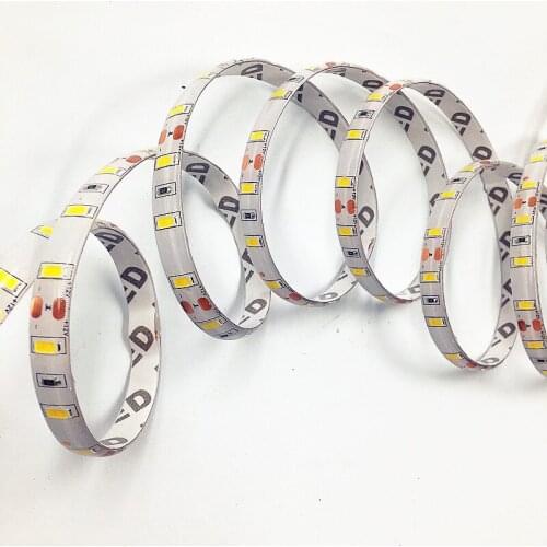 300M/Lot DC12V 5630 SMD 60Led/m No-Waterproof LED Strip light nature White Color 6500k + free shipping