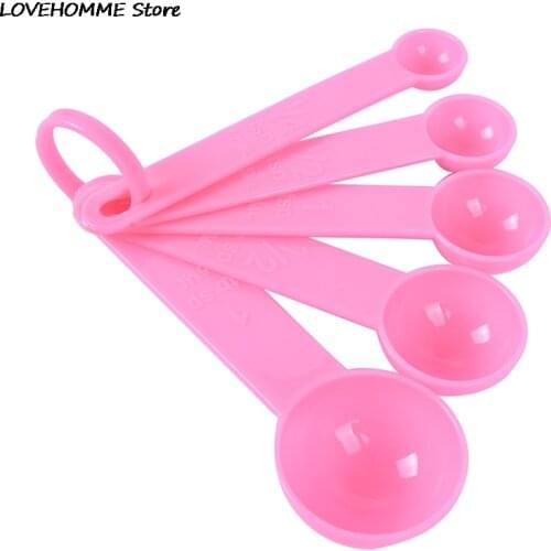 5PCS/Set Measuring Spoons Kitchen Ladle Baking Cooking Coffee Tools Kitchen Tool
