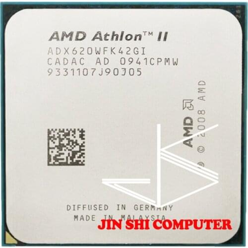 Free Shipping AMD Athlon X4 620 X4-620 2.6GHz, processeur Quad Core 95W, prise AM3 938pin