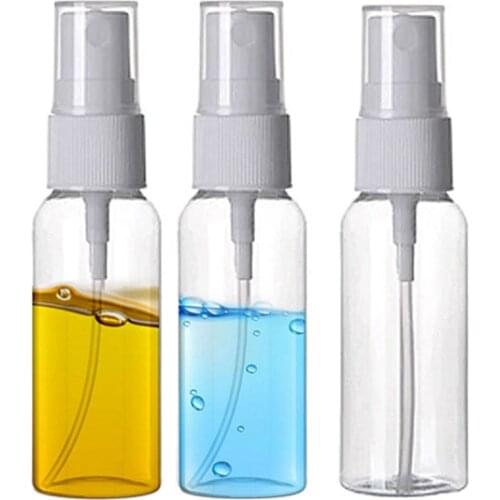 100+2 sets/lot 30ml sprayer pump empty bottles, 30cc/1oz small plastic perfume spray bottle