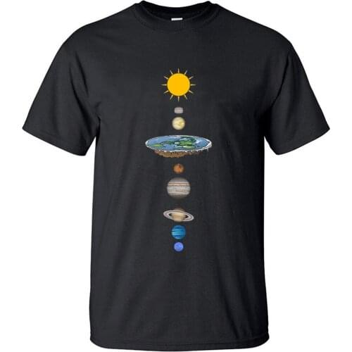 Galaxy Sun Earth Mercury Mars Venus Jupiter T Shirt Cotton Loose Vintage Printed T Shirts Top Men Cool Retro Short Sleeve Tshirt