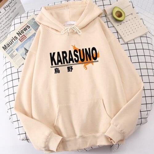 Haikyuu!! Karasuno Japanese Anime Man Rock Sweatshirt Fashion Casual Hoodie Mens Comfortable Korean Men Pullovers Long Sleeve