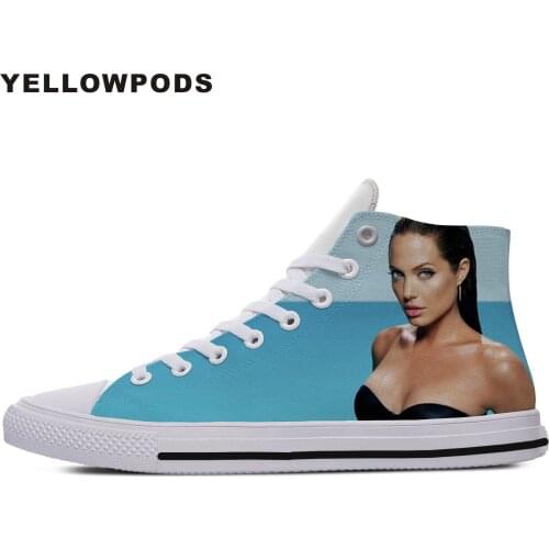Mens Casual Shoes Cool Funny High Quality Handiness Angelina Jolie Outdoor Sport Shoes Lightweight Breathable Casual Sneakers