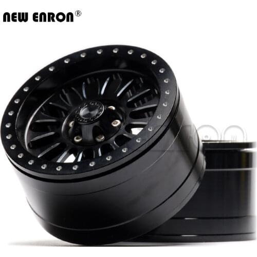 NEW ENRON 15 Hole 2.2" Alloy 63*51*35 Beadlock Wheels Hub Rim for 1:10 RC Crawler Axial SCX10 SCX10 II 90046 TRX-4 RR10 Traxxas