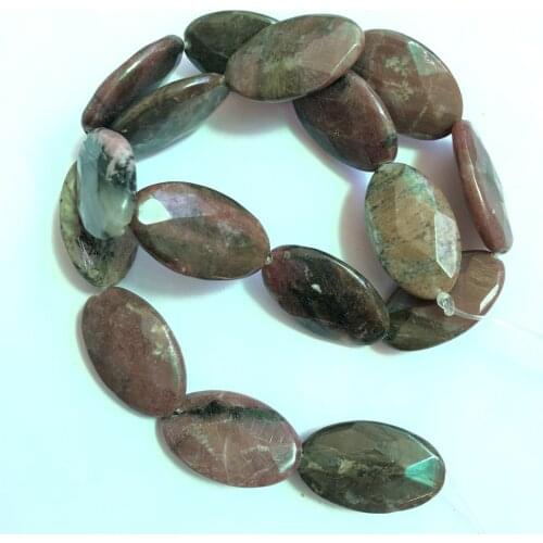 Wholesale 1string Natural Rhodonite Gem stone Beads18x30mm Faceted Marquise Beads,Loose Stone Beads For Jewelry making 15.5"