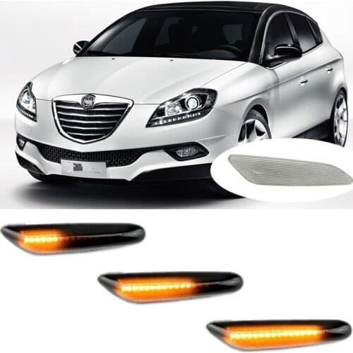 Fit for LANCIA Delta 844 MKIII 2008 2009 2010 2011 2012 2013 2014 Dynamic LED Indicator Side Marker Signal Light Repeater