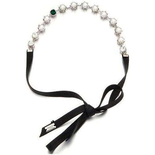 Fashion Artificial Pearl Crystal Hair Jewelry Summer Beach Sexy Head Chain Hairband Bohemian Headband Headdress for Women Bridal