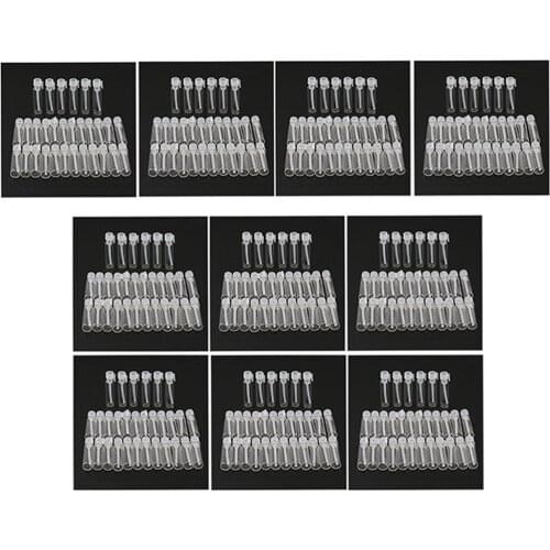 Travel, Pack of 300, 2ML, Empty Glass Jar Vials Jar Cannings, Refillable Bottles Containers for Perfumes, Essential Oil