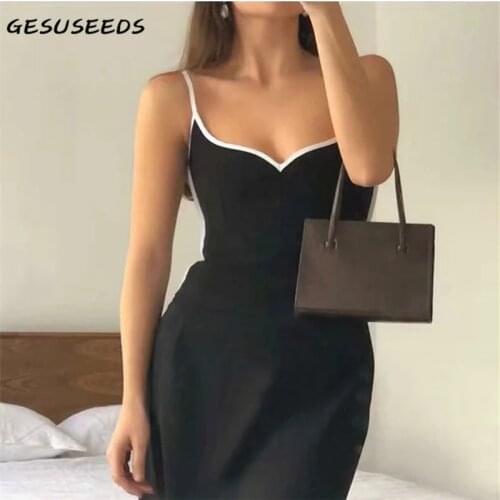 Sexy dress women summer v neck dresses fashion mini dresses women party dress black spaghetti strap dress patchwork vestidos