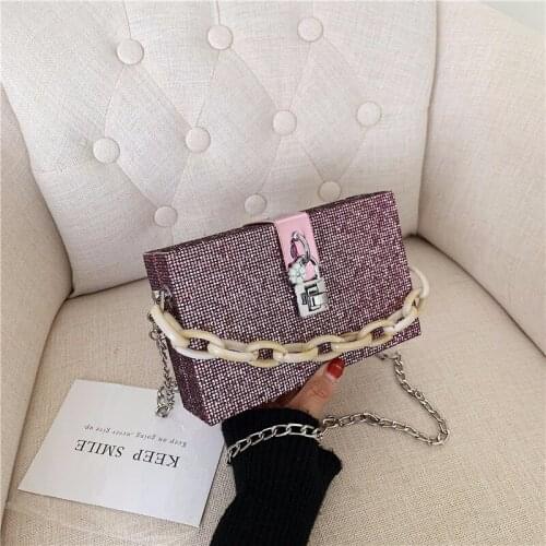 Box Shape Crossbody Bags For Women Purses Bags Fashion Ladies All-match Flap Mini Portable Handbag Chic Messenger