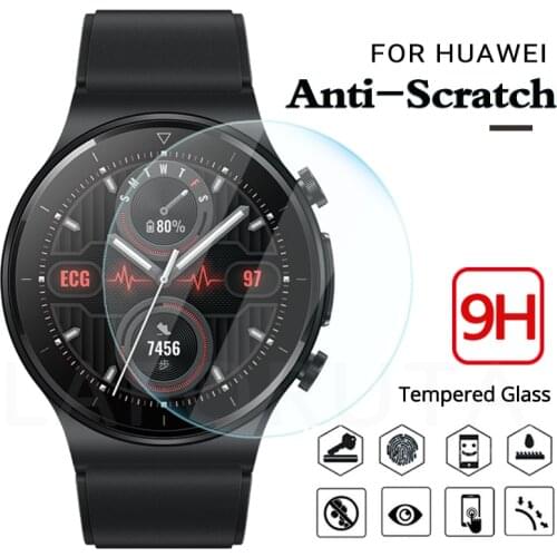 3 Pack Tempered Glass Protector Cover For Huawei GT2 Pro Screen Protective Film 9H Full Coverage Case For Huawei GT 46mm