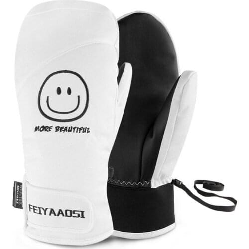 Winter Gloves Ski Gloves Snowboard Gloves Women Men Gloves Skiing Ski Mittens Waterproof Gloves Thermal Fleece Warm