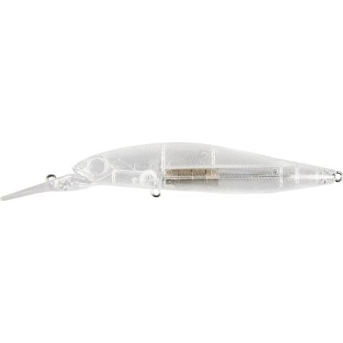 10pcs 9.5g 12.5g Floating Minnow Unpainted Blank Nude Fishing Lures DIY Fishing