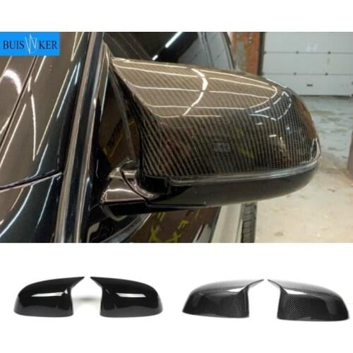 2014-2020 1 Pair Replacement Carbon Mirror Cover For Bmw X5 G05 X6 G06 X3 G01 X4 G02 ABS Mirror Cover X5 F15 X6 F16 X3 F25 F26