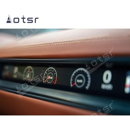 Android Car Instrument Dashboard Display Head Unit For Audi A4L S4 RS4 A5 S5 RS5 Q7 TT 2017-2020 LCD Lopilot display Multimedia