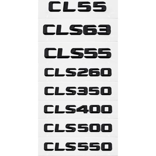 Auto Decoration Fender Sticker Decal For Mercedes CL55 CLS65 CLS55 CLS260 CLS350 CLS400 CLS500 CLS550 For AMG Benz W218 W219
