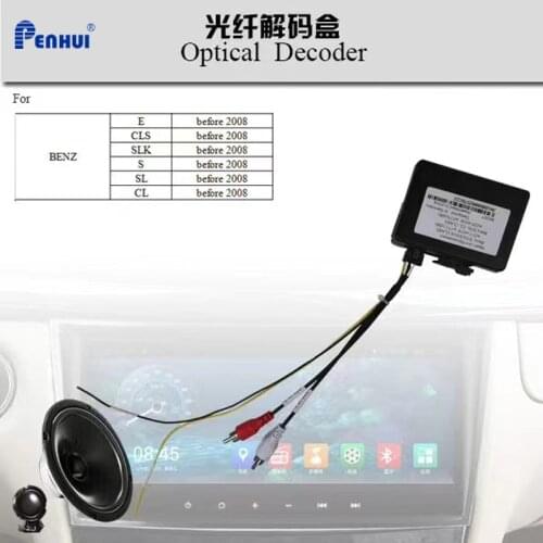 Car Amplifier box of optical box for Mercedes-Benz E W211