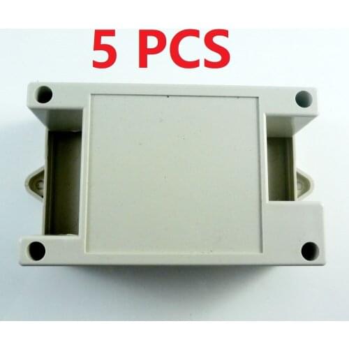 TB412*5 White Plastic case ABS Material Shell Junction Box for RS485 RS232 Wifi Bluetooth-compatible Relay Motor Controller