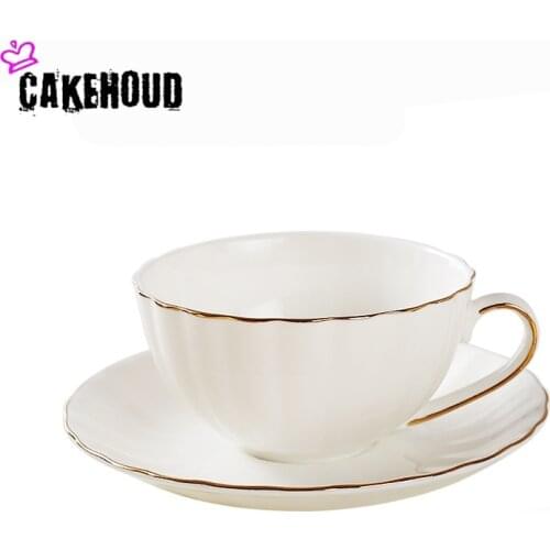 Кофейные чашки с блюдцами CAKEHOUD China At AliExpress