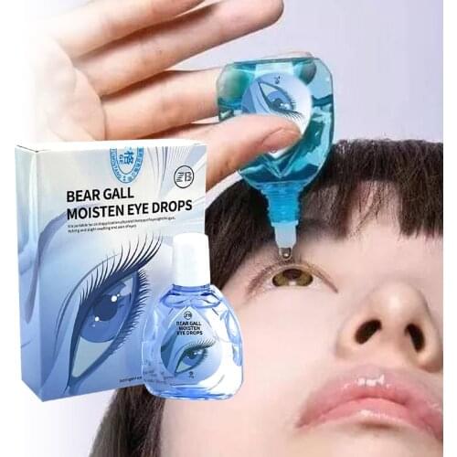 Eye Cold Compress Gel Relax Cleanning Eyes Relieves Eyeball Fatigue/Dry / Itching Red Eyes/Blurred Vision Care Drops