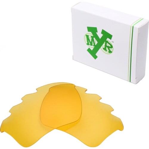 Mryok Replacement Lenses for Oakley Half Jacket 2.0 XL Vented Sunglasses HD Yellow